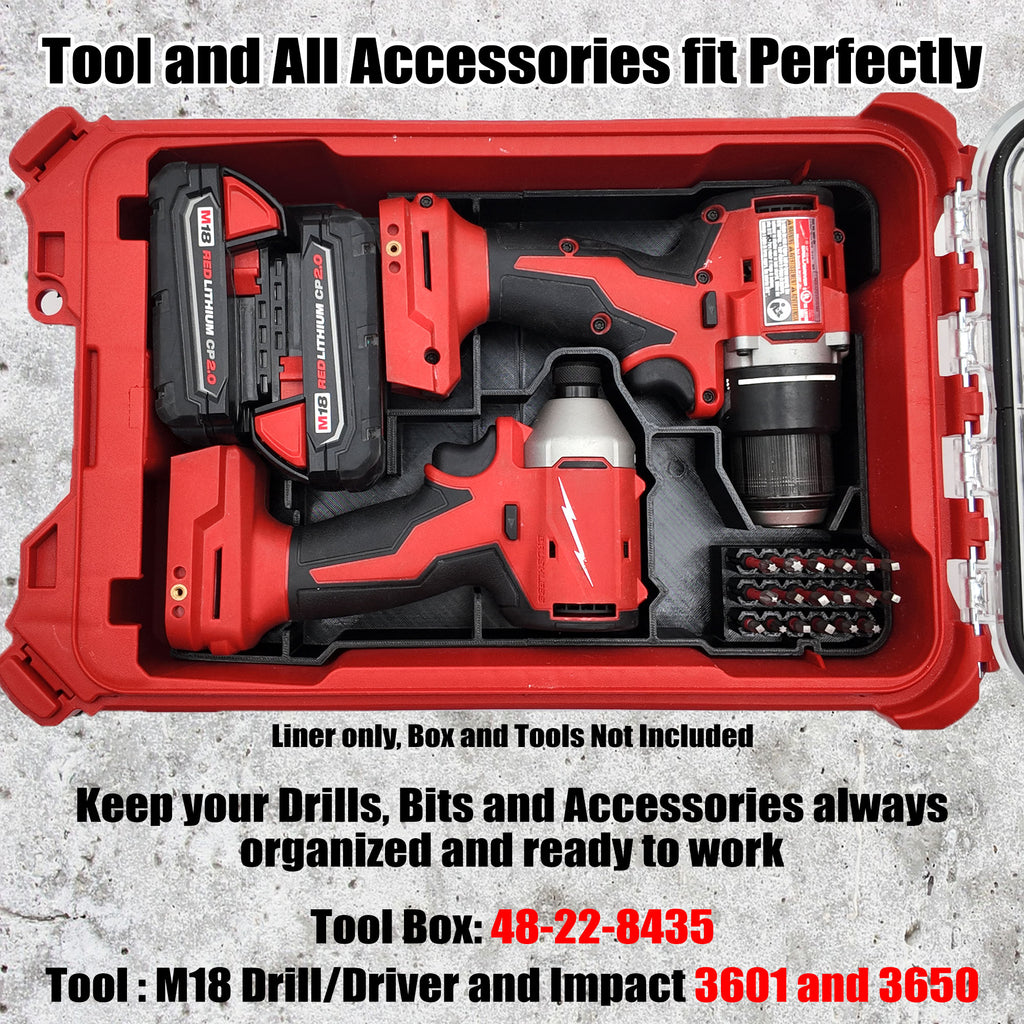 M18 Fuel Drill & Impact Driver Organizer