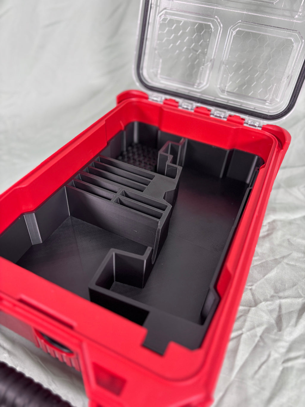 M12 Right Angle Grinder Organizer Milwaukee Packout Insert PETG USA Made 2485