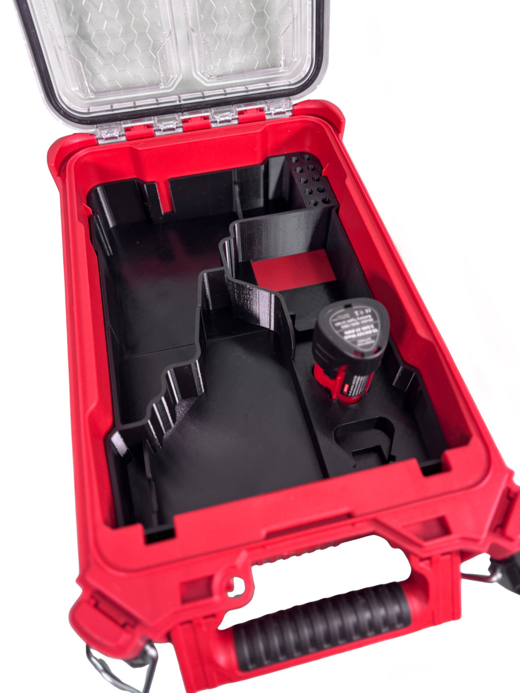 M12 Drill Driver Organizer Milwaukee Packout Insert PETG USA Made 3403 3404-20