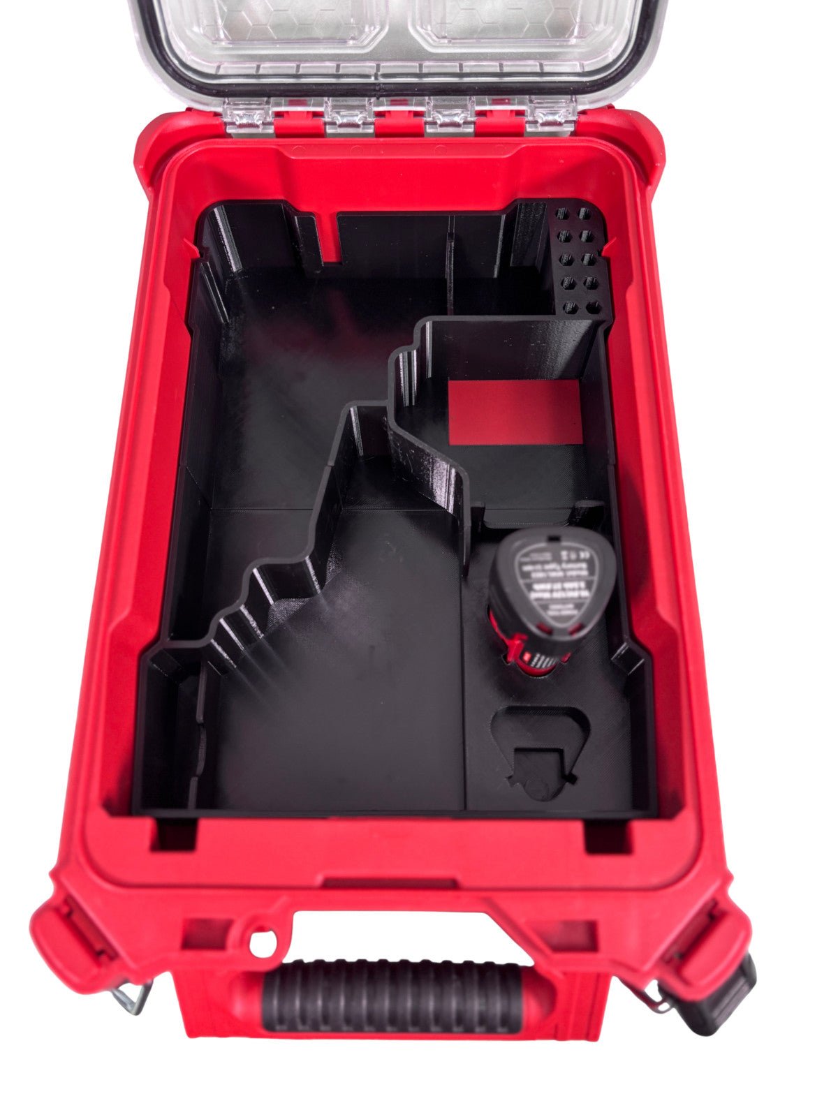M12 Drill Driver Organizer Milwaukee Packout Insert PETG USA Made 3403 3404-20
