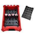 M12 Battery Organizer Holds 20 Batteries Milwaukee Packout PETG USA - Save $12