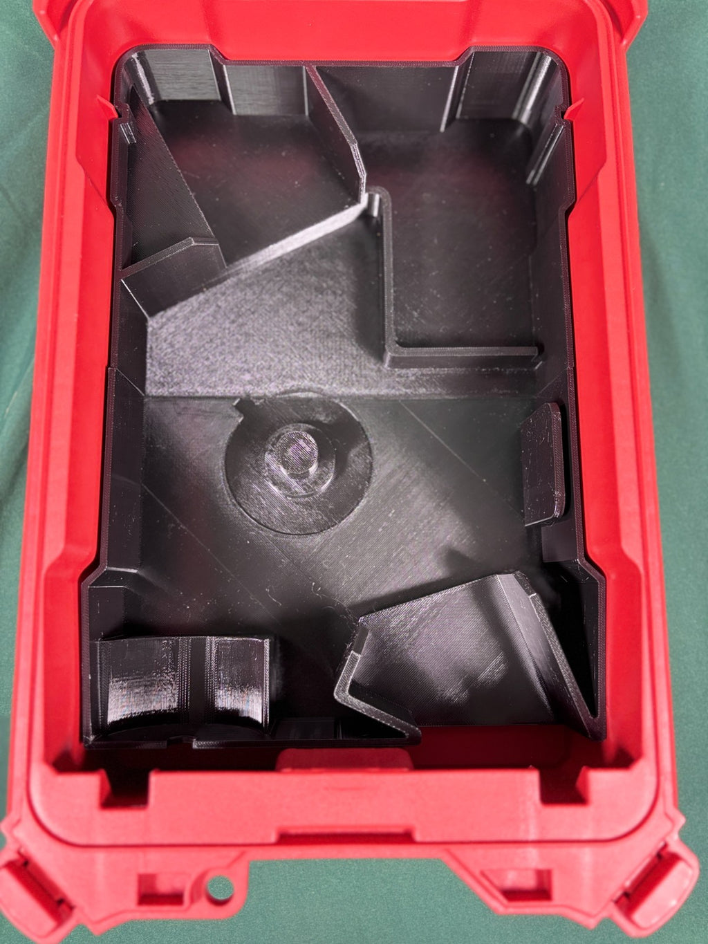 M18 Grinder Organizer Milwaukee Packout Insert PETG USA Made Battery Wheel Store