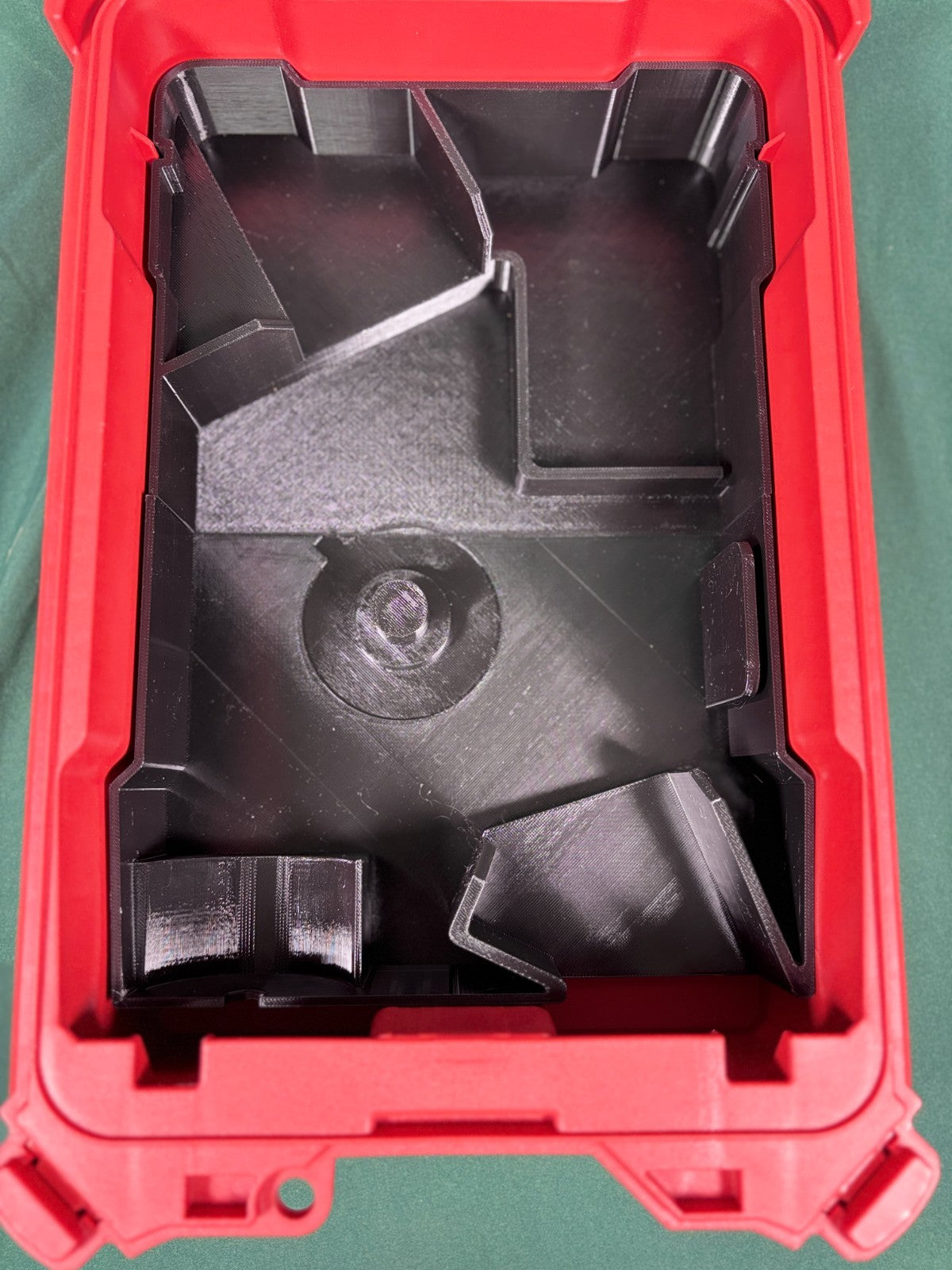 M18 Grinder Organizer Milwaukee Packout Insert PETG USA Made Battery Wheel Store