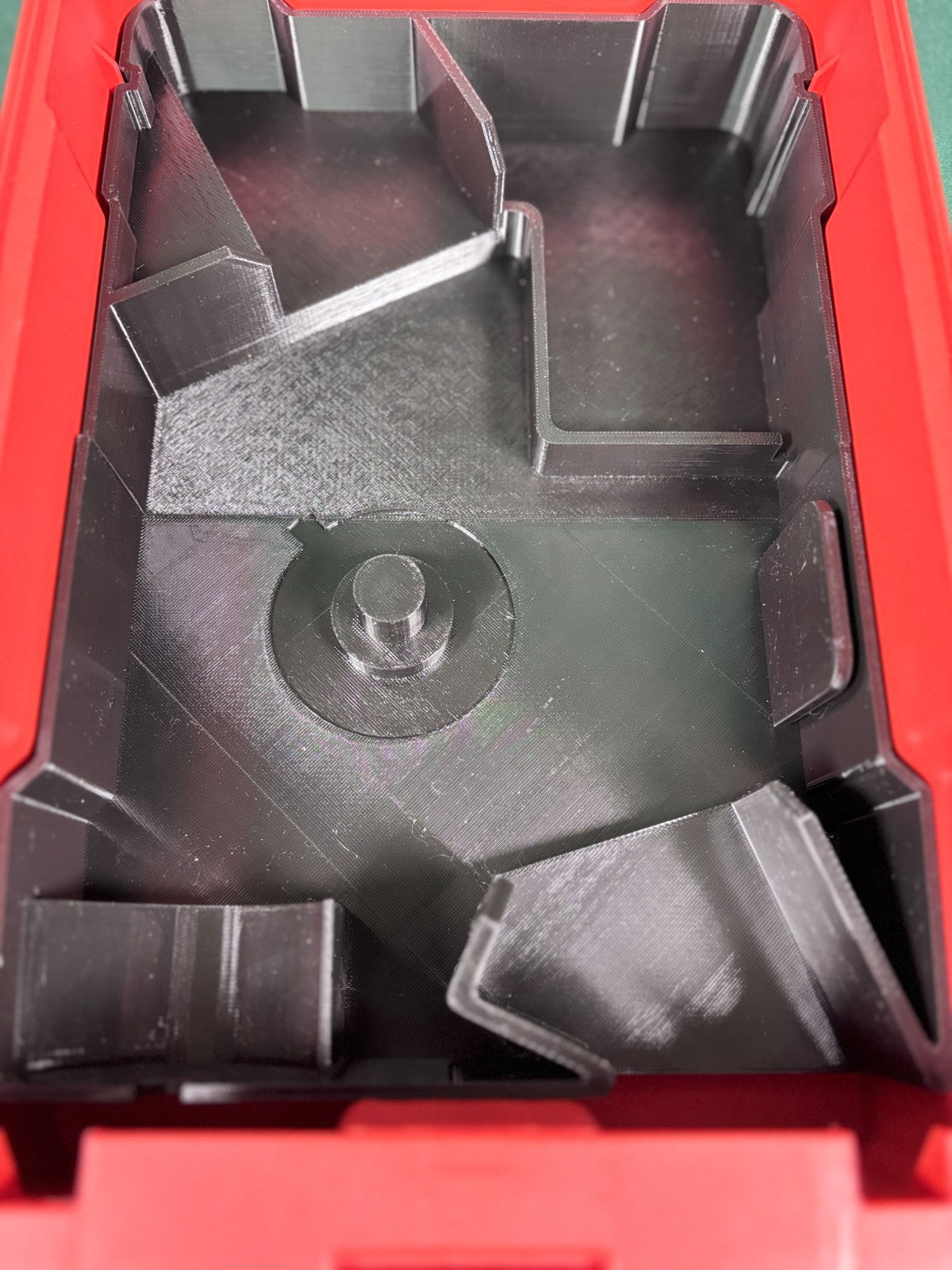 M18 Grinder Organizer Milwaukee Packout Insert PETG USA Made Battery Wheel Store