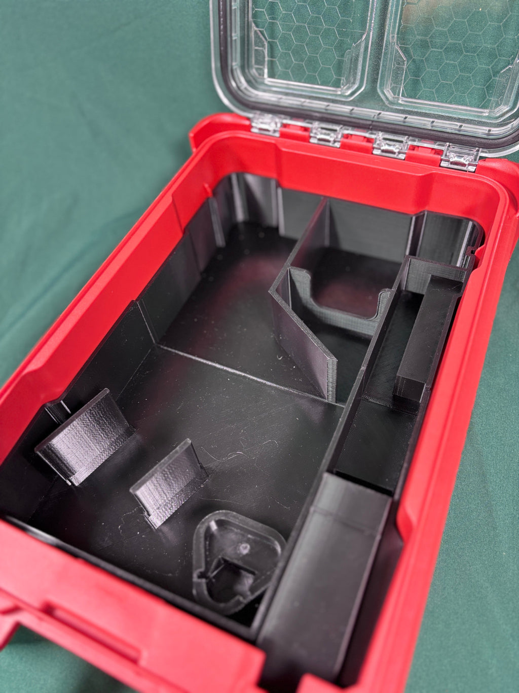 M12 Hackzall Organizer Milwaukee Packout Insert PETG USA Made Blade Storage