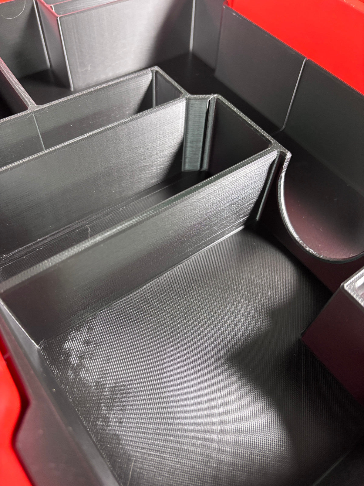 M12 Detail Sander Organizer Milwaukee Packout PETG USA Made Battery Sandpaper