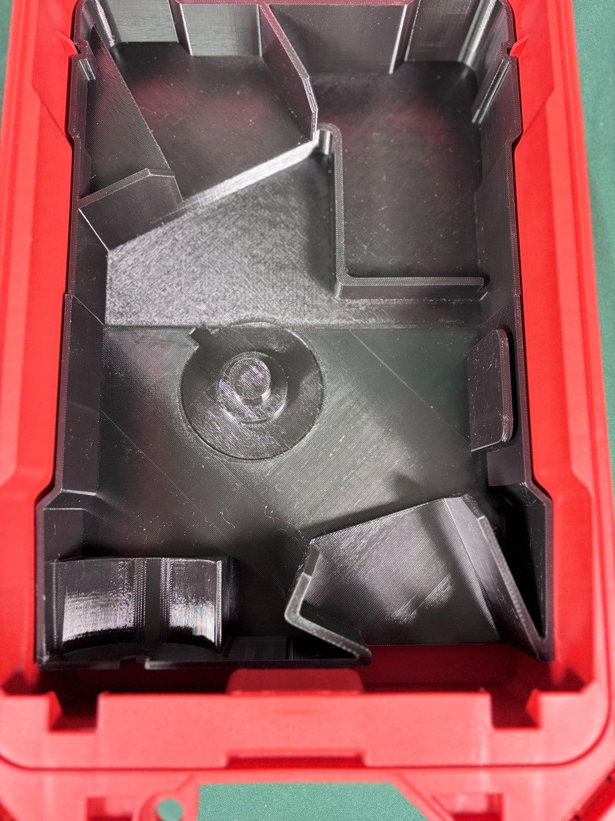 M18 Grinder Organizer Milwaukee Packout Insert PETG USA Made Battery Wheel Store