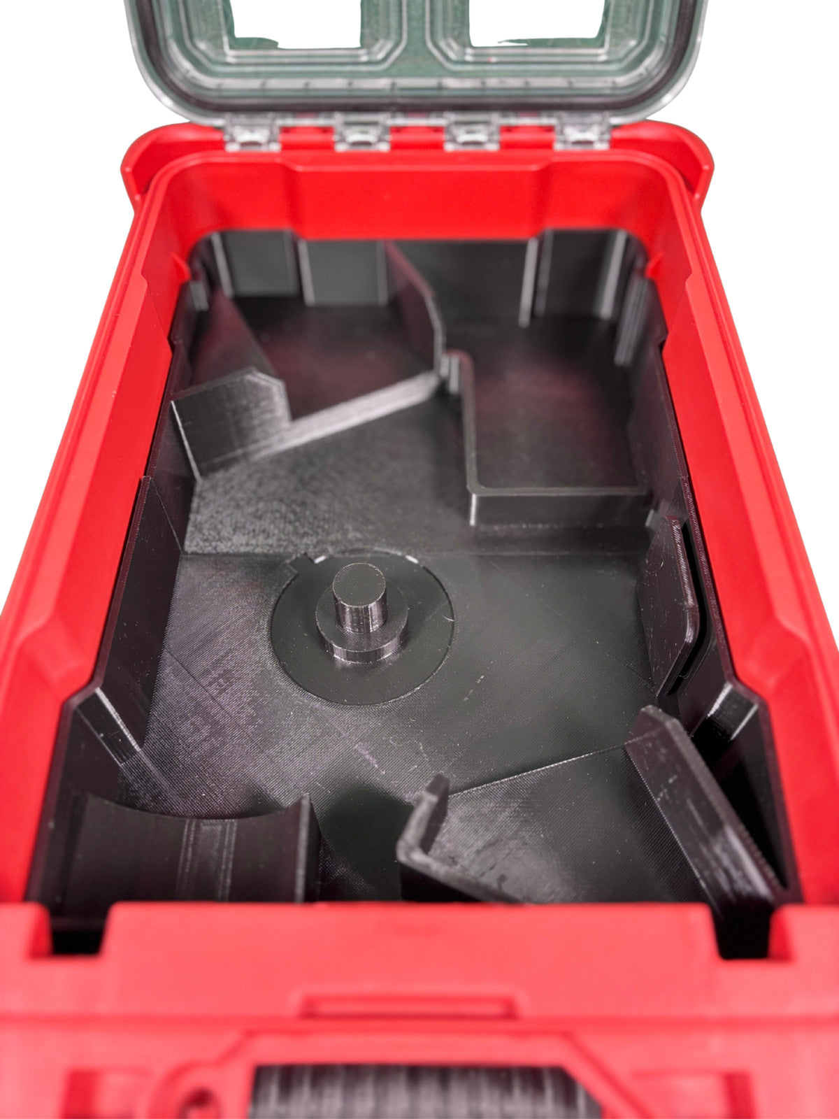 M18 Grinder Organizer Milwaukee Packout Insert PETG USA Made Battery Wheel Store