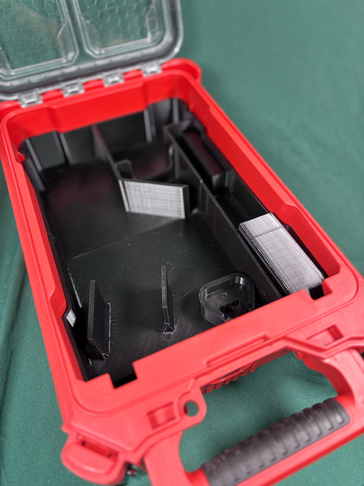 M12 Hackzall Organizer Milwaukee Packout Insert PETG USA Made Blade Storage